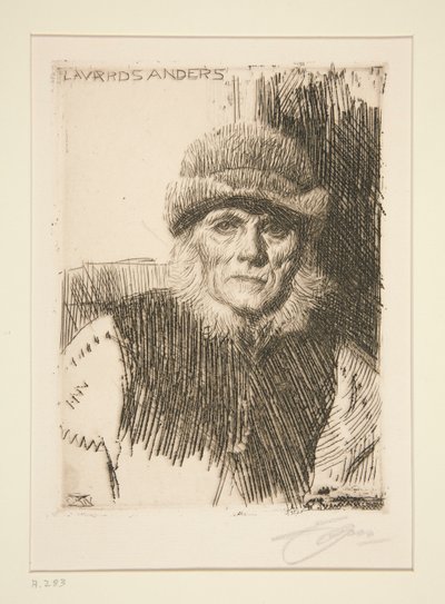 Dalecarlian rolník od Anders Leonard Zorn