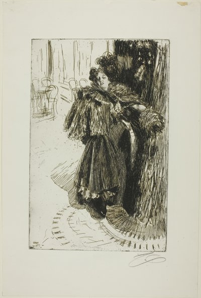 Effet de Nuit III od Anders Leonard Zorn