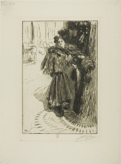 Effet de Nuit III od Anders Leonard Zorn