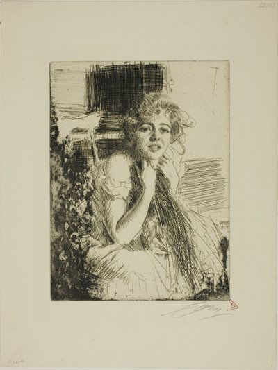 Emma Rasmussenová od Anders Leonard Zorn