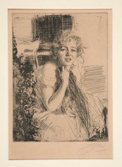 Emma Rasmussenová od Anders Leonard Zorn