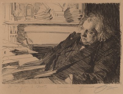 Ernest Renan od Anders Leonard Zorn