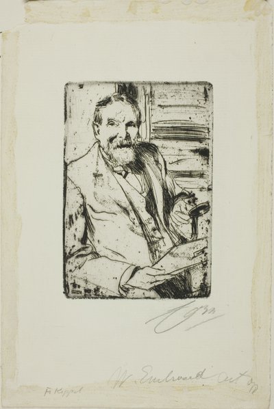 Fridrich Keppel II od Anders Leonard Zorn