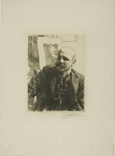 Jiří z Rosenu od Anders Leonard Zorn