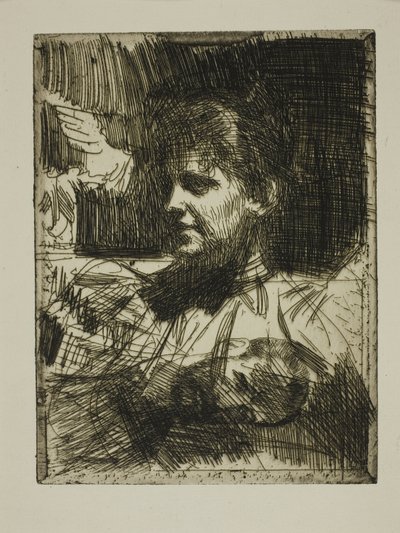 Gerda Hagborg I ("Prosím") od Anders Leonard Zorn