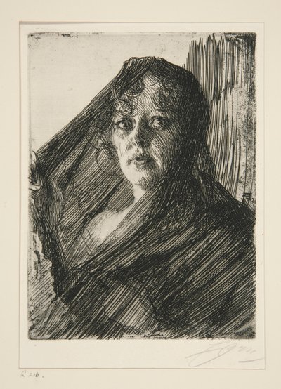 Gerda Lundequistová od Anders Leonard Zorn