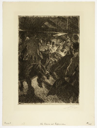 Chata Gopsmor od Anders Leonard Zorn