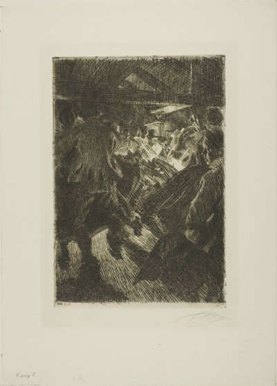 Chata Gopsmor od Anders Leonard Zorn