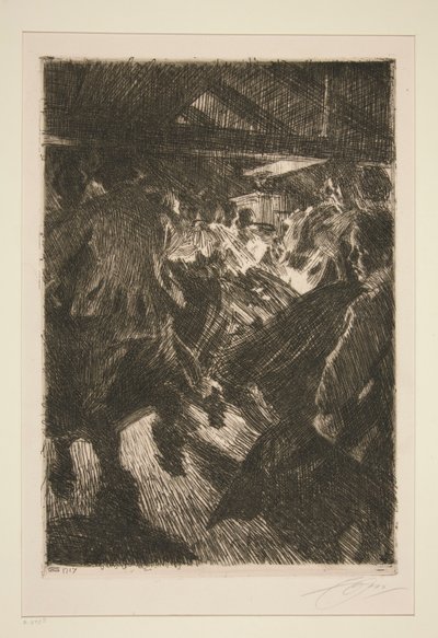 Chata Gopsmor od Anders Leonard Zorn