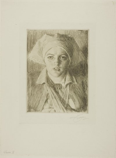 Gulli II od Anders Leonard Zorn