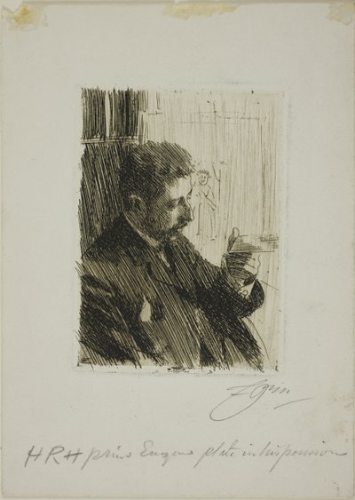H. R. H. princ Eugen Švédský od Anders Leonard Zorn