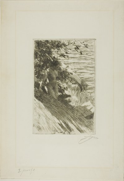 "La Grande Baigneuse" - Velký lazebník od Anders Leonard Zorn