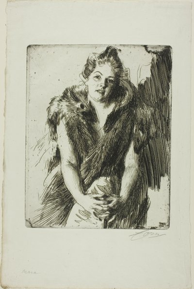 Maja von Heijne od Anders Leonard Zorn