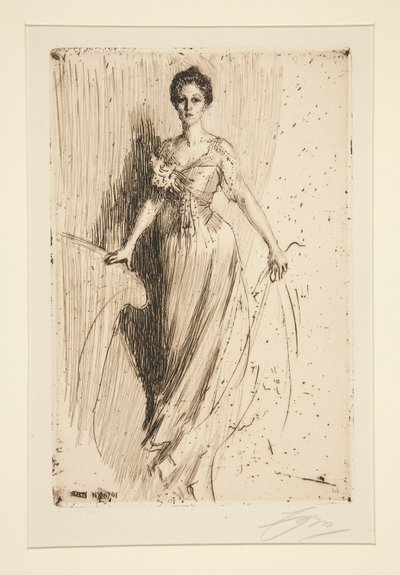 slečno Ludmanová od Anders Leonard Zorn