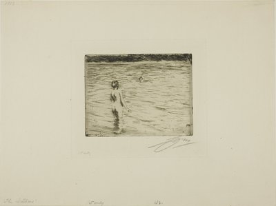 Matka koupání od Anders Leonard Zorn