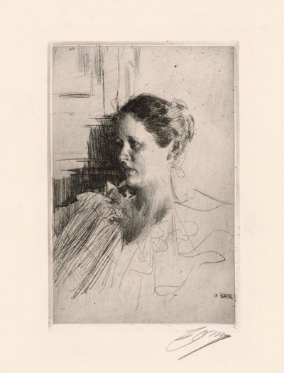 paní Nagelová od Anders Leonard Zorn