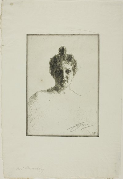 paní Runebergová od Anders Leonard Zorn