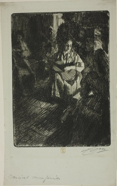 Rodinná hudba od Anders Leonard Zorn