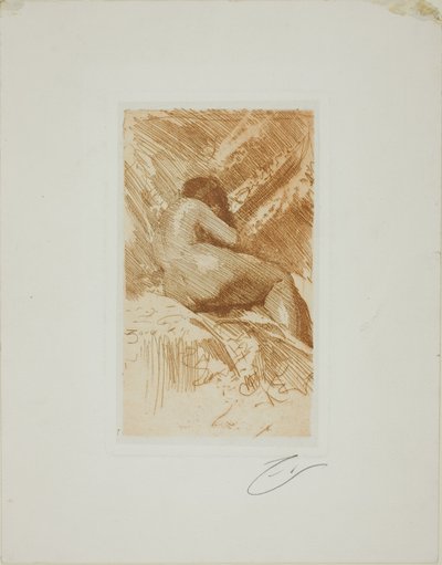 Nahé studium od Anders Leonard Zorn