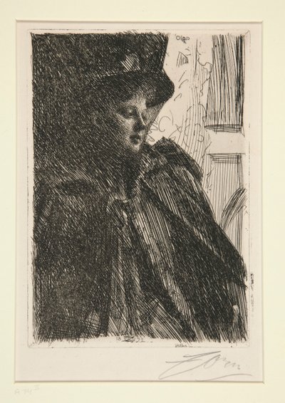 Olga Bratt od Anders Leonard Zorn