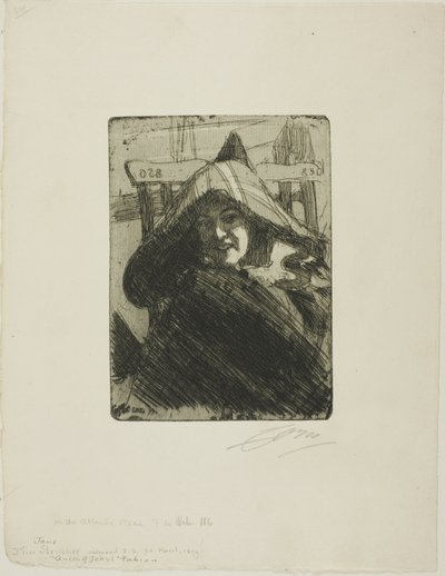 Na Atlantiku od Anders Leonard Zorn