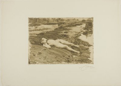 Na píscích od Anders Leonard Zorn