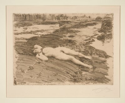 Na píscích od Anders Leonard Zorn