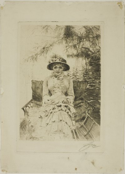 Na Temži od Anders Leonard Zorn