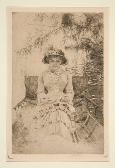 Na Temži od Anders Leonard Zorn