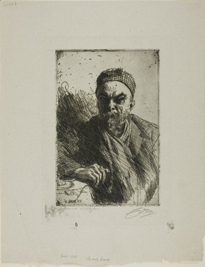 Pavel Verlaine II od Anders Leonard Zorn