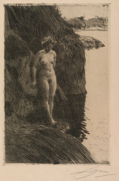 Sráz od Anders Leonard Zorn