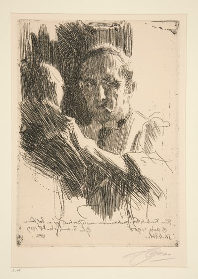 Kníže Pavel Toubetskoy II od Anders Leonard Zorn