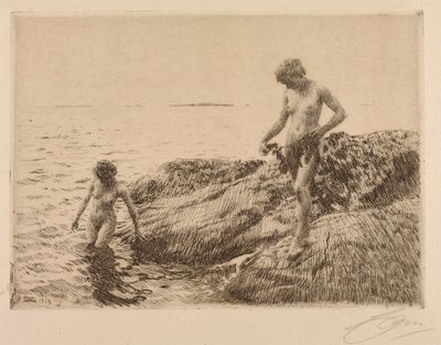 Seaward Skerries od Anders Leonard Zorn
