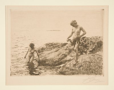 Seaward Skerries od Anders Leonard Zorn