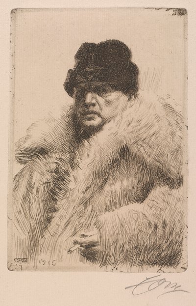 Autoportrét od Anders Leonard Zorn