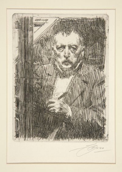 Autoportrét od Anders Leonard Zorn
