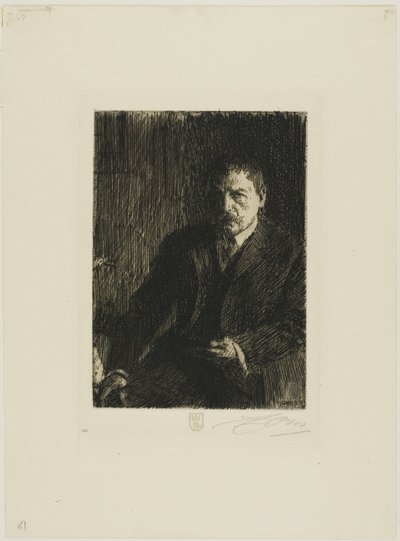 Autoportrét 1904 I od Anders Leonard Zorn