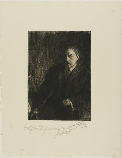 Autoportrét 1904 I od Anders Leonard Zorn