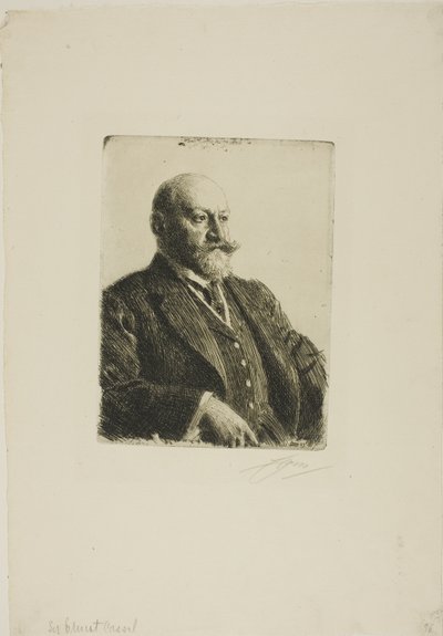 Sir Ernest Cassel od Anders Leonard Zorn