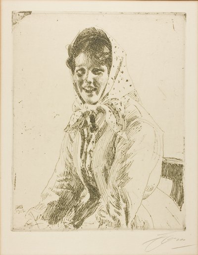Dívka Skeri od Anders Leonard Zorn