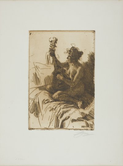 Suvenýr nebo kytara od Anders Leonard Zorn