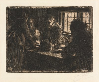 Služka nevěsty od Anders Leonard Zorn