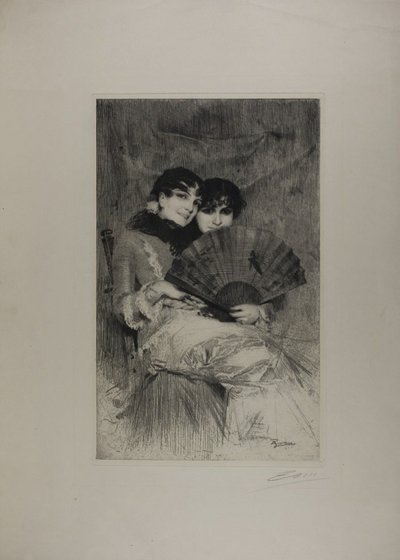 Sestřenice od Anders Leonard Zorn