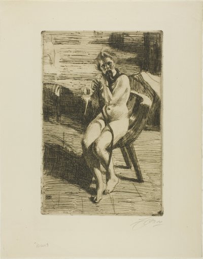 Vlasová stuha od Anders Leonard Zorn