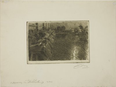 Velký pivovar od Anders Leonard Zorn