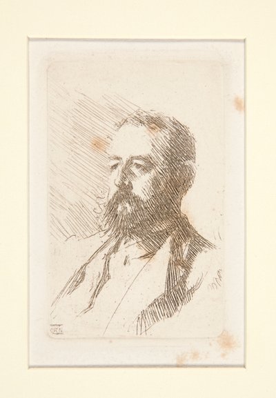 Básník Carl Snoilsky od Anders Leonard Zorn
