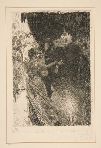 Valčík od Anders Leonard Zorn