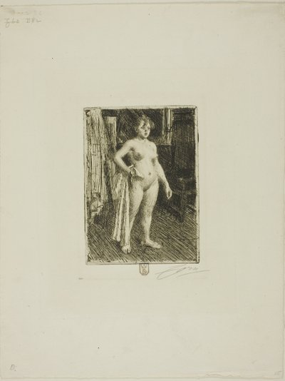Venuše z La Villette od Anders Leonard Zorn