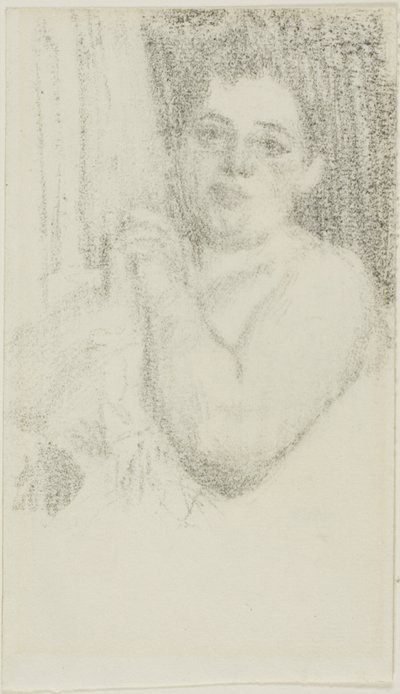 Žena se sepjatýma rukama od Anders Zorn