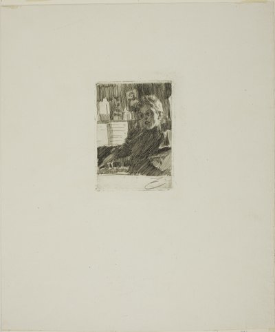 Mladý Nor u klavíru od Anders Leonard Zorn